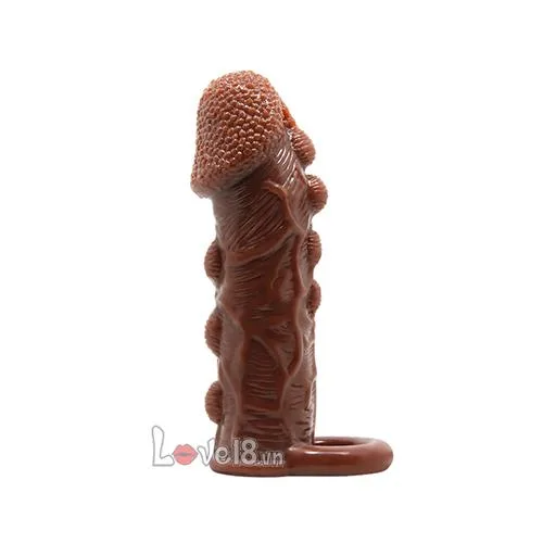 Brave Man Brown G-Spot Textured Penis Extender — Exceptional Features & Benefits