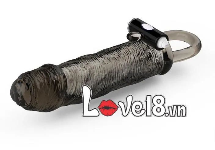 Black Warrior Strap-On Penis Sleeve Vibrating Adjustable — Powerful Features and Design