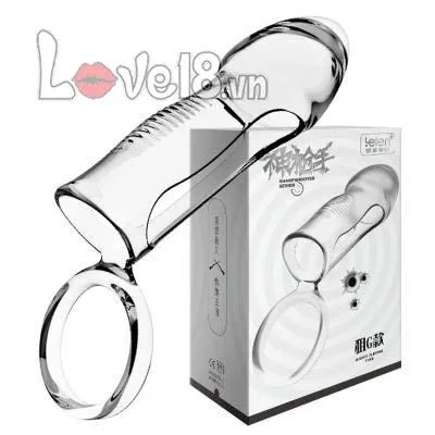 Transparent Strap-On Large Penis Extension For Longer Sex — hình 3