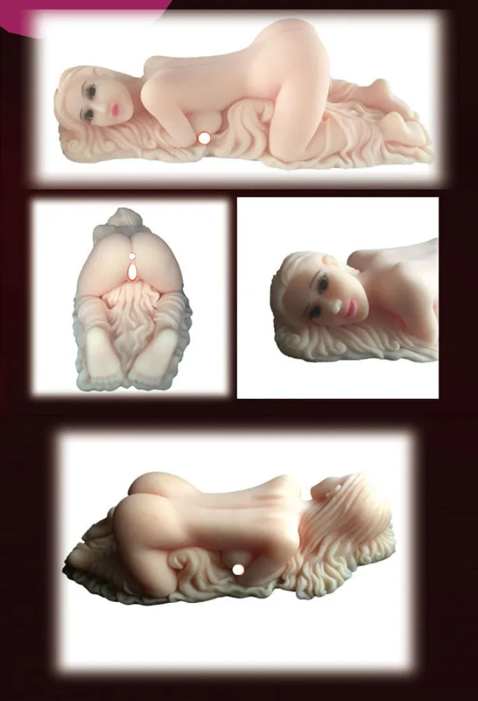 BB04A Small Silicone Sex Doll Male Stimulator — hình 5