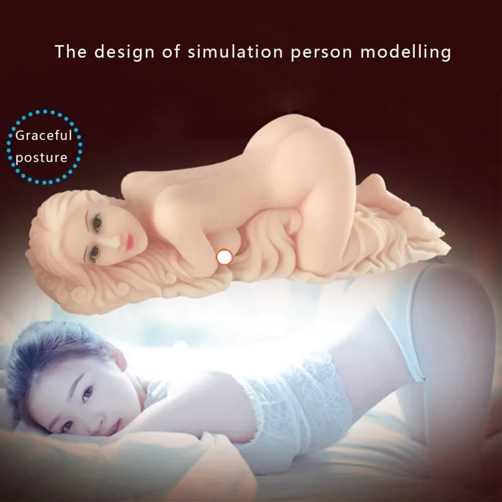 BB04A Small Silicone Sex Doll Male Stimulator — Convenient and Discreet for Travel