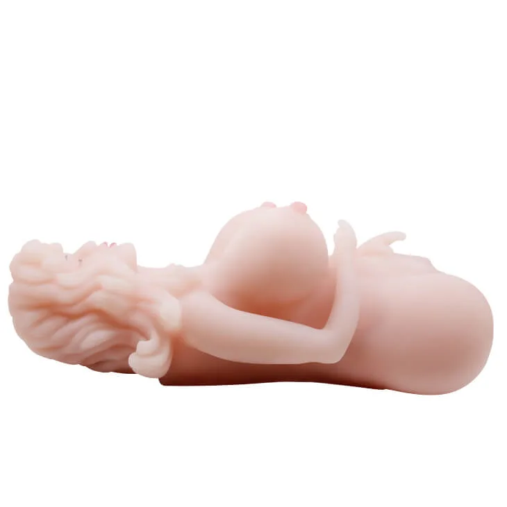 BB05D Mini Silicone Male Masturbation Doll Safe Health Grade — hình 9