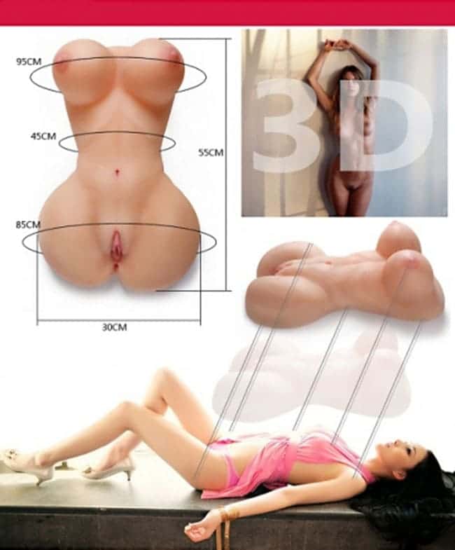 BB12H Silicone Love Doll 55cm Realistic Male Pleasure — Exceptional Design and Perfect Dimensions