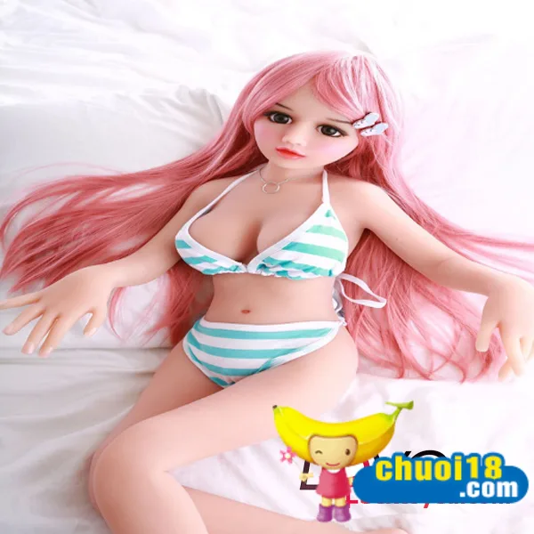Mini Silicone Love Doll 68cm Cute Lifelike Companion — hình 5