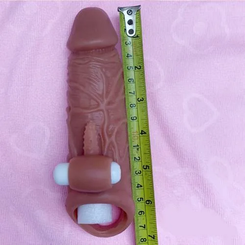 Blisstoy Soft Rotating Vibrating Penis Sleeve BD55A — hình 5