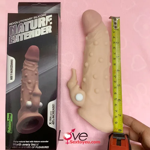 Blisstoy Large Vibrating Ring Textured Penis Sleeve — Key Specifications