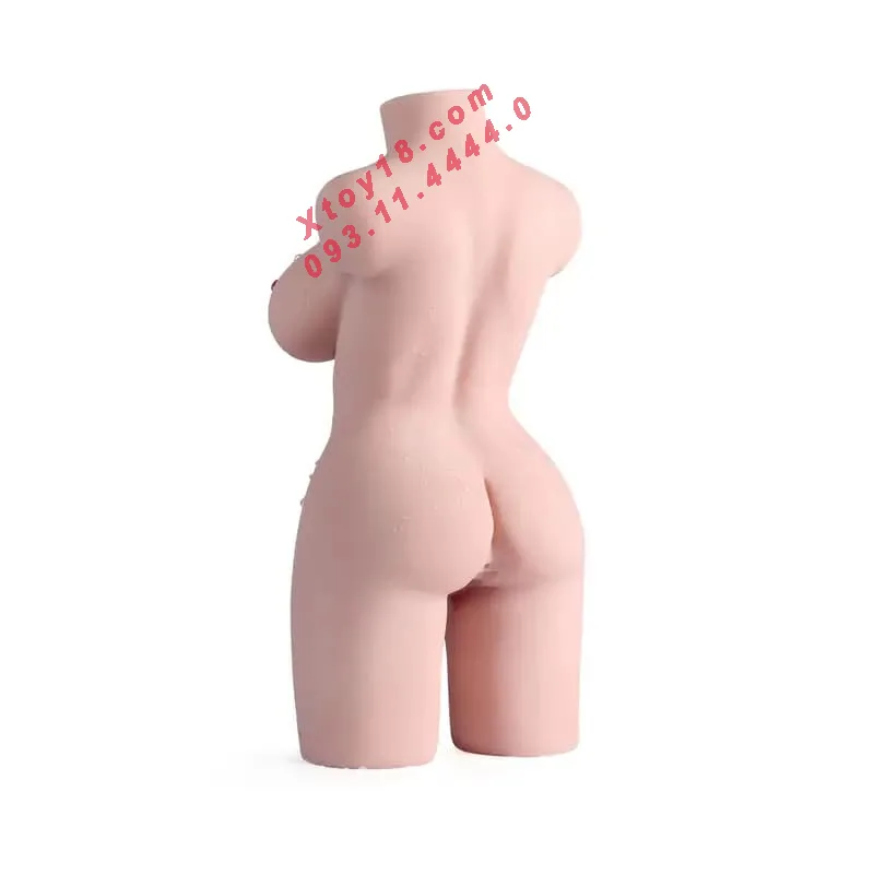 Soft Mini Handheld Half-Body Male Sex Doll — hình 10