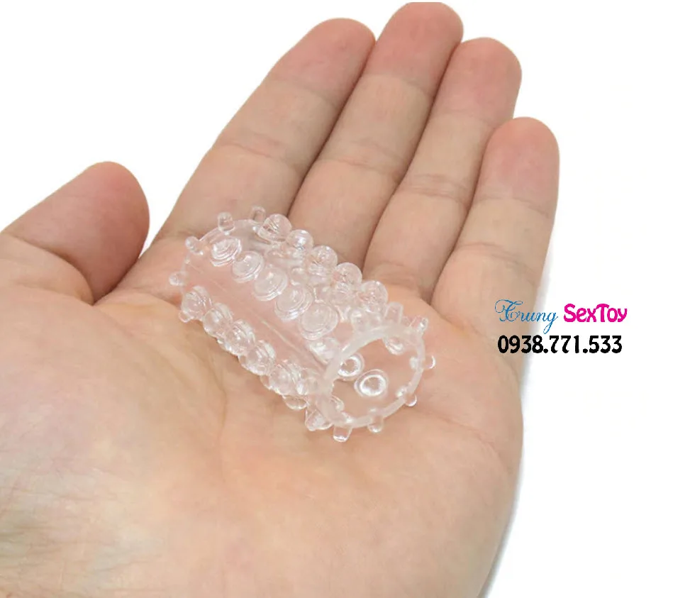 6-Piece Textured Penis Extender Set Enhance Couple Pleasure — hình 4