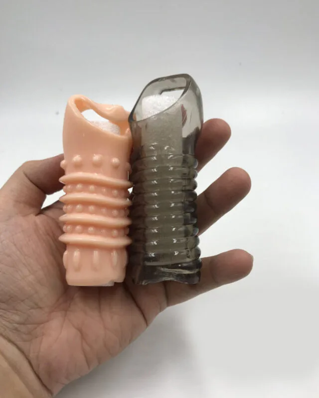 Anti-Slip Middle Ringed Penis Condom Enhance Duration — Sensational Design for Maximum Pleasure