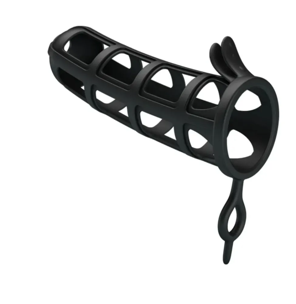 BD07A Penis Sleeve Delay Ring Enhancer for Men Boost — BD07A Male Enhancement Sleeve – A Revolutionary Cage-Style