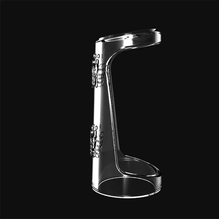 Chisa BD10B Penis Enhancer Ring Increase Size Firmness Clear — hình 3