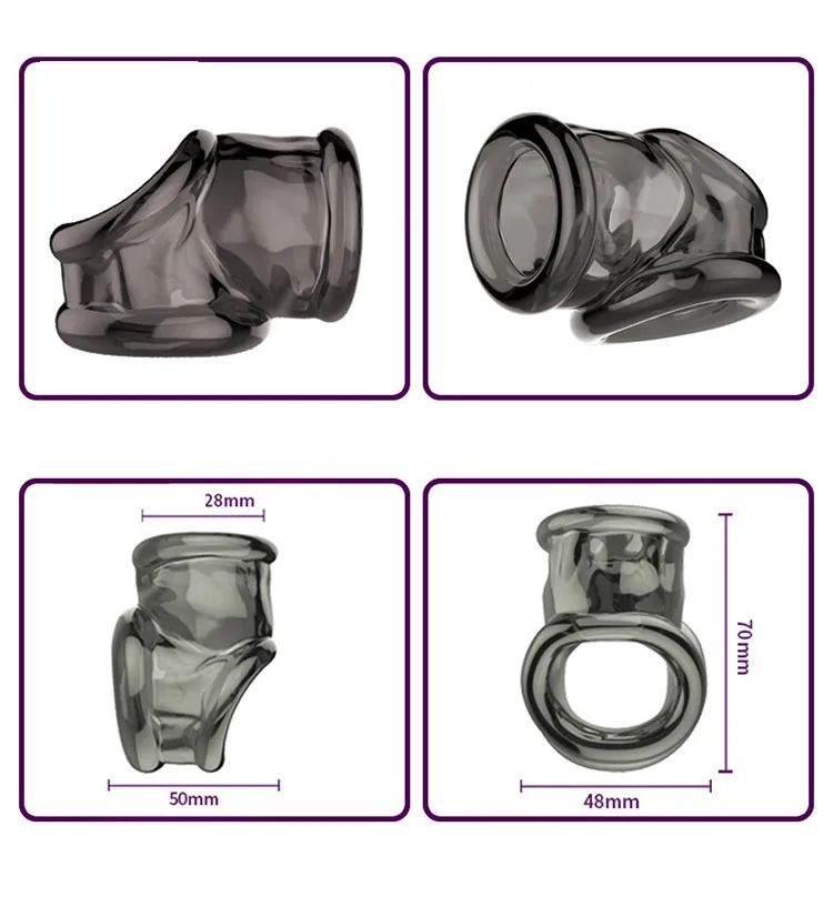 BD10G Silicone Cock Ring Delay Erection Enhancer — hình 2