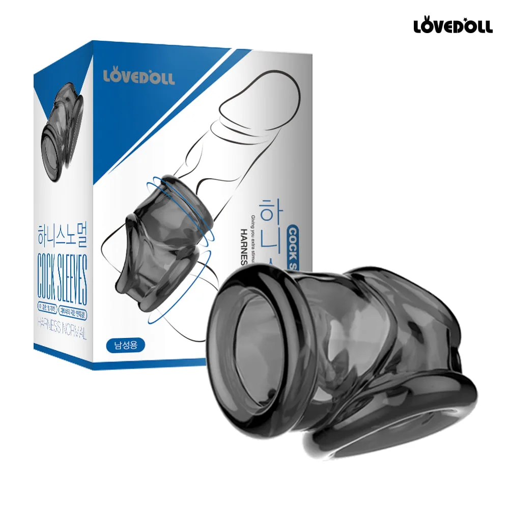 BD10G Silicone Strap-On Sleeve Delay Condom Male Enhancement — This innovative product is designed to enhance endurance