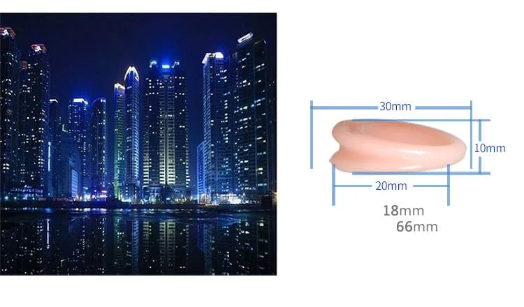 BD10H Penis Head Sleeve Condom For Size & Stimulation — hình 3
