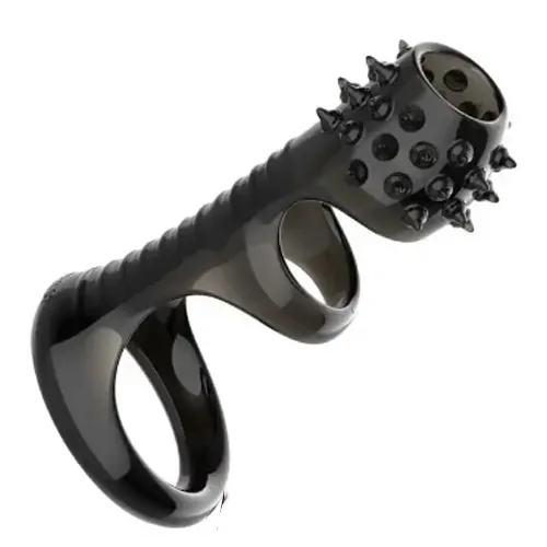 Silicone Spiked Penis Sleeve Head Enhancer Delay Erection — hình 5