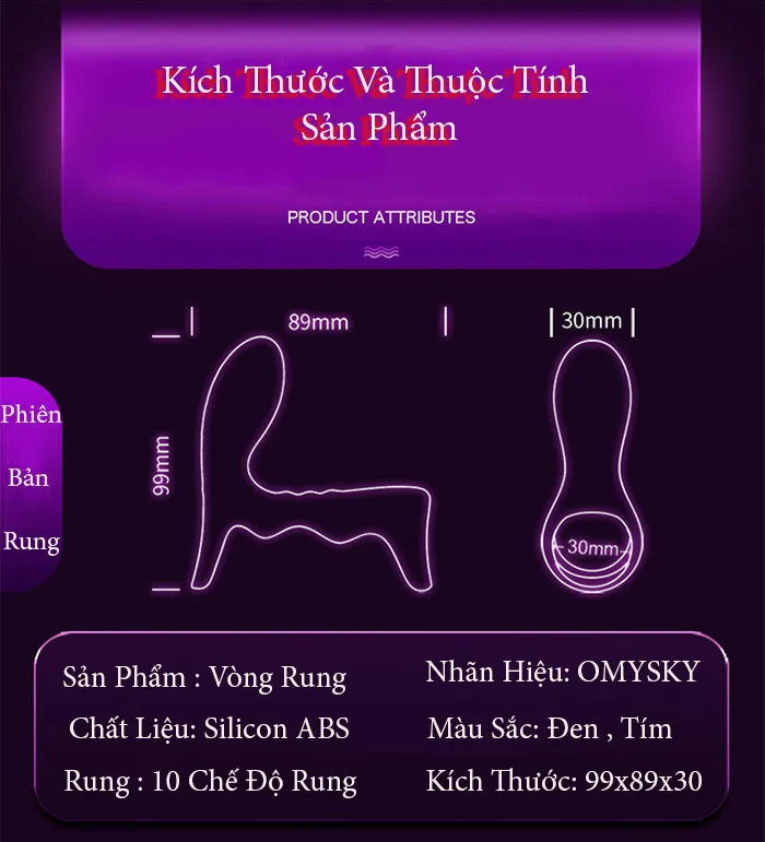 Omysky BD10Q High-Quality Multi-Frequency Vibrating Penis — hình 8