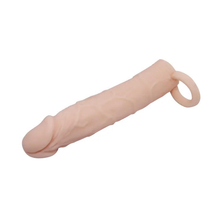 Soft Rotating Penis Extender Sleeve Comfortable Silicone — hình 3