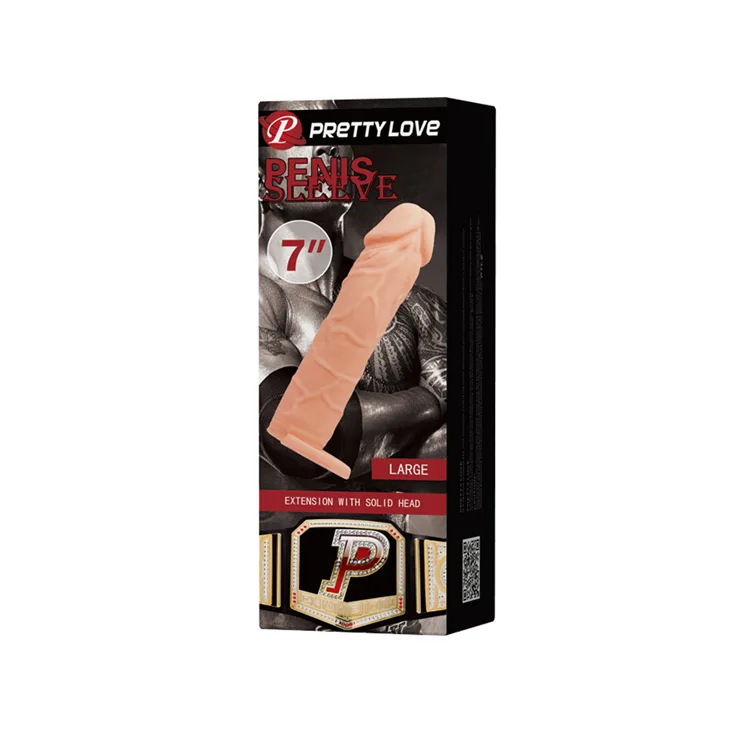 Soft Rotating Penis Extender Sleeve Comfortable Silicone — hình 4