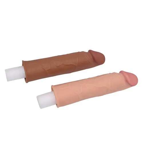 BD15 Realistic Lengthening Soft Condom — This innovative product offers a natural feel while