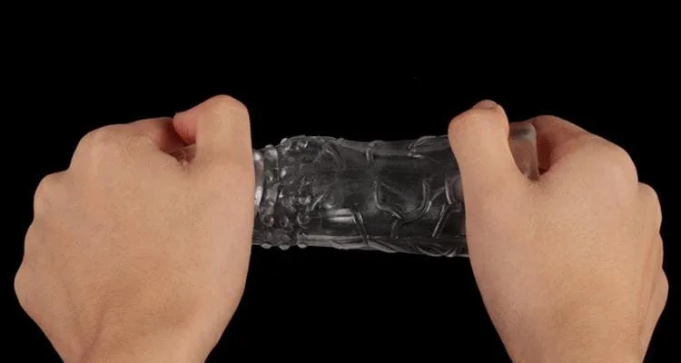 BD19 Condom Sleeve Thickener Male Enhancer Increase — Shop now and transform your pleasure!