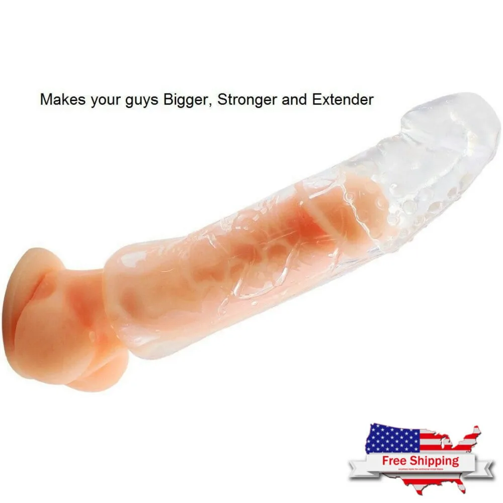 BD19 Condom Sleeve Thickener Male Enhancer Increase — BD19 Extension Condom – Enhance Size and Confidence