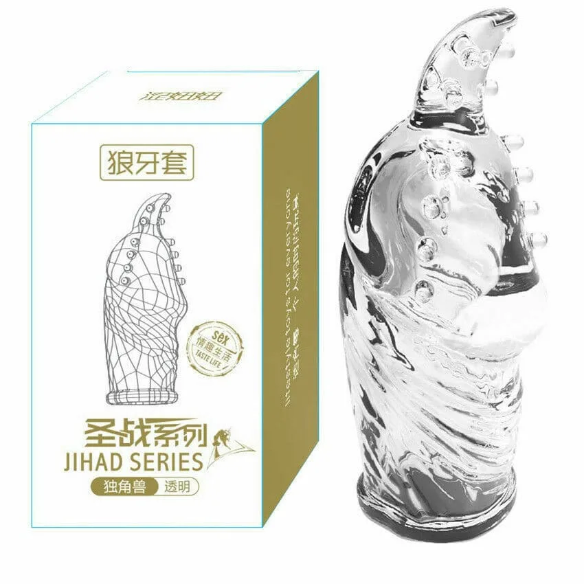 BD20A G-Spot Textured Extension Condom Enhancer Female — hình 6