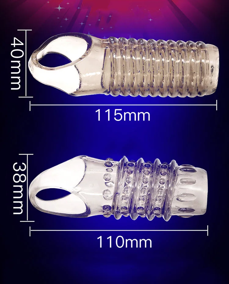 BD20B Spiked Strap-On - Silicone Extension for Enhanced — hình 4
