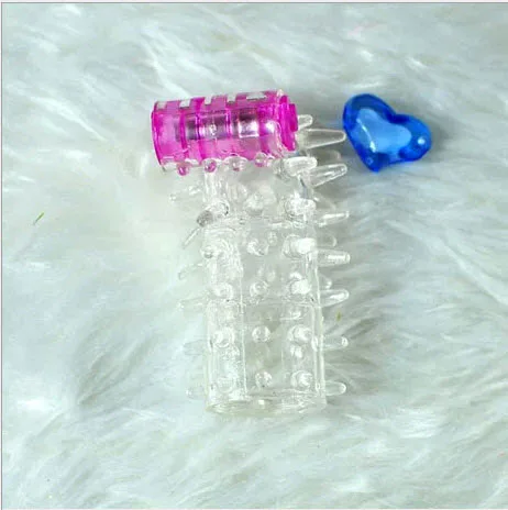 BD20C Spiked Vibrating Male Enhancement Sleeve Comfortable — hình 2