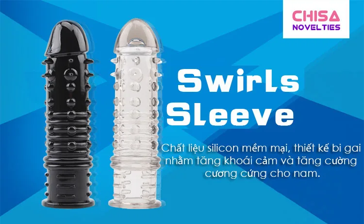 Super G-Spot Stimulating Textured Sleeve Black Transparent — Innovative Design for Maximum Pleasure
