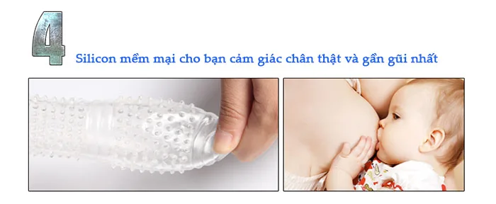 CoBiiy Transparent Soft Silicone Vibrating Penis Sleeve — hình 12