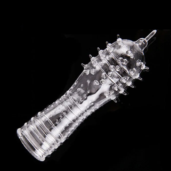 CoBiiy Ultra Thin Ribbed Cock Sleeve for Extra Stimulation — hình 3