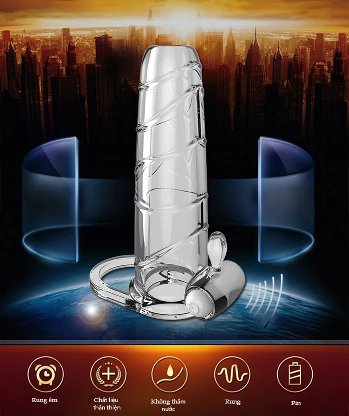 Open-Head Ribbed Ring with Vibrator – Intense Male — Detailed Specifications for Perfect Fit and Functionality