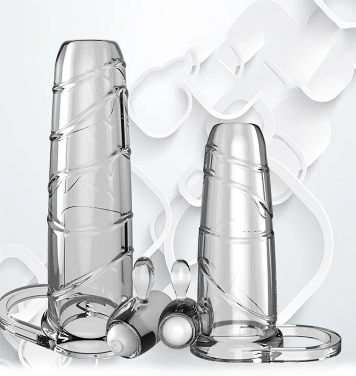 Open-Head Ribbed Ring with Vibrator – Intense Male — Don’t wait—boost your confidence and pleasure today!Buy now