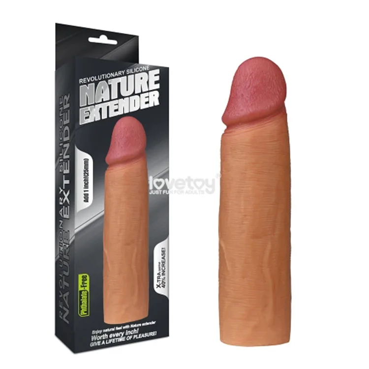 Soft Medical Silicone 3cm Penis Sleeve Delay Erection Aid — Easy to Use and Maintain