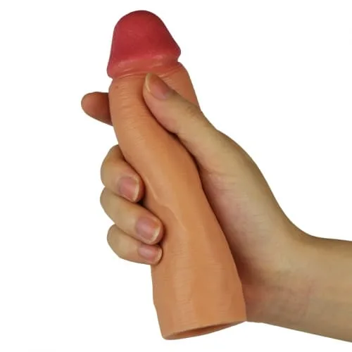 BD40 Soft Silicone Realistic Penis Extension Condom — Designed for Comfort and Realism
