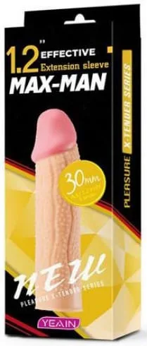 BD42 Premium Ribbed Condom Increase Size Stimulate Sensation — Designed for Maximum Pleasure and Confidence