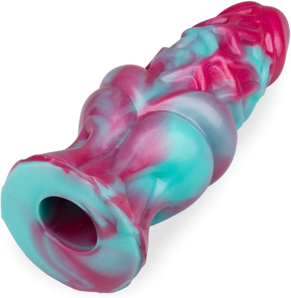 BD49A Silicone Penis Extender Condom Enhance Size Boost — This thoughtful design promises heightened pleasure for her