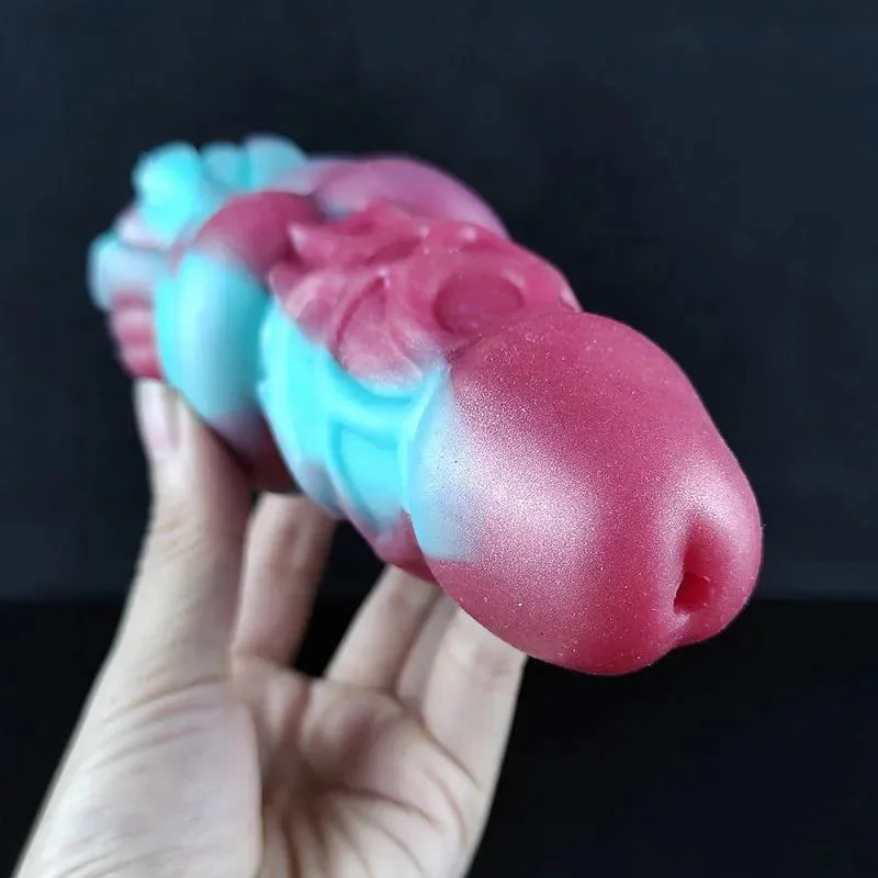BD49A Silicone Penis Extender Condom Enhance Size Boost — Easy to Use and Safe