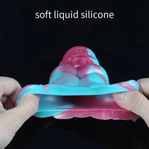 BD49A Super Soft Textured Silicone Extender Sleeve Enhance — hình 7