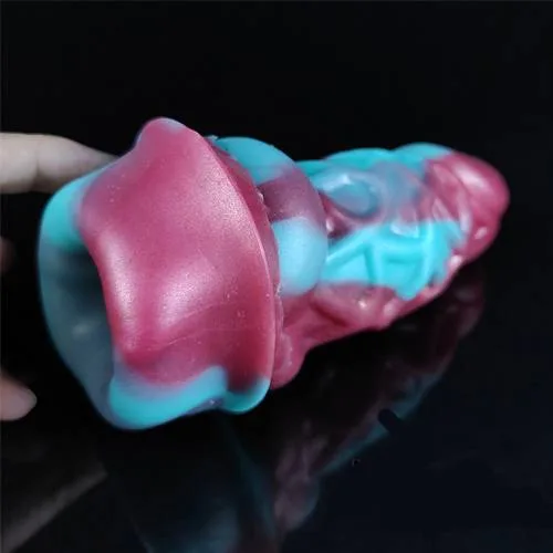 BD49A Super Soft Textured Silicone Extender Sleeve Enhance — hình 2