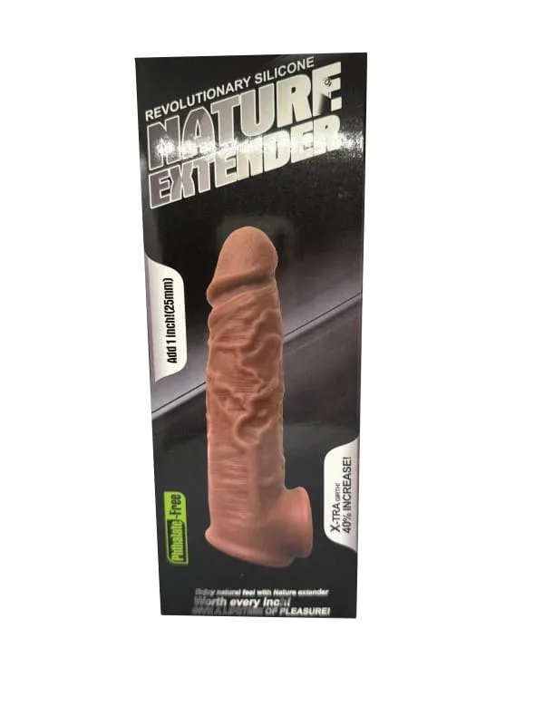 BD55 Condom Extender Penis Enhancer Male Safe 3cm Increase — Its comfortable, natural feel and safety-approved medical