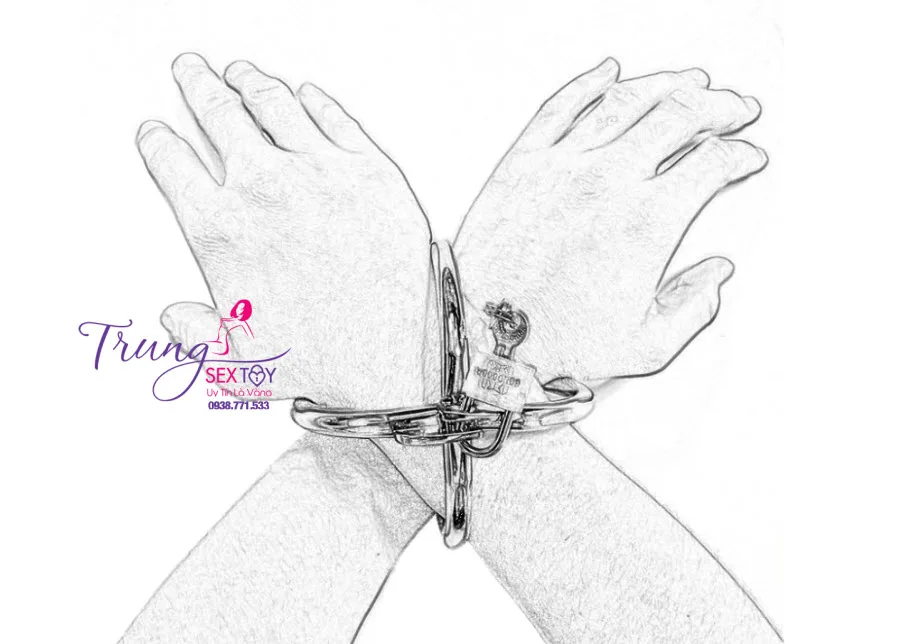 Stainless Steel BDSM X-Handcuff Restraint Set Durable And — hình 10