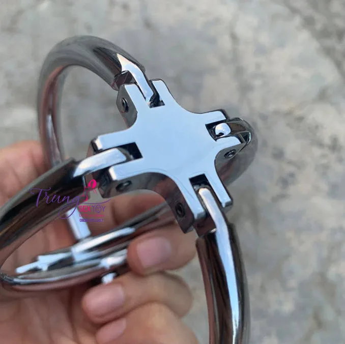 Stainless Steel BDSM X-Handcuff Restraint Set Durable And — Safety and Privacy Assured
