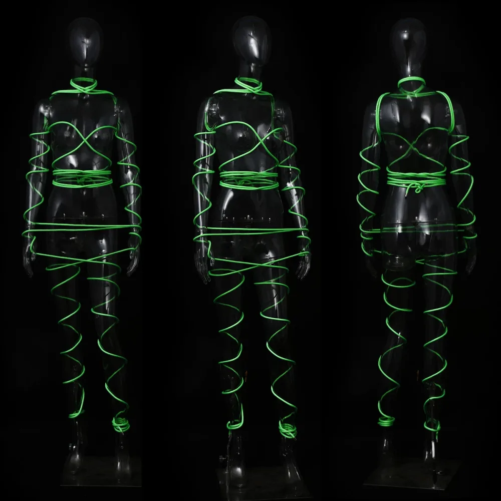 Glow-In-The-Dark Premium Bondage Rope 5m & 10m for BDSM Play — hình 2