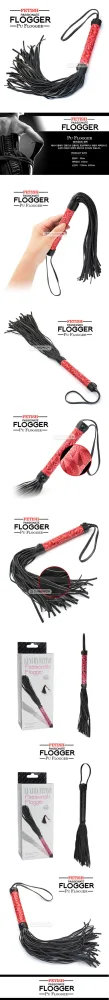 Premium BDSM Leather Whip Elegant Sensory Play