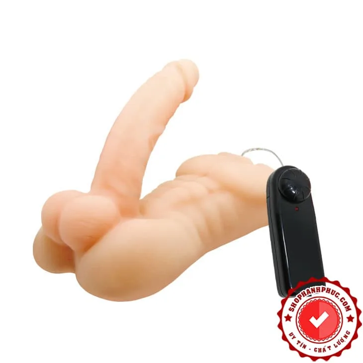 Beckhan 6 Pack Muscle Vibrating Dildo Silicone SHP1173 — Detailed Specifications for Perfection