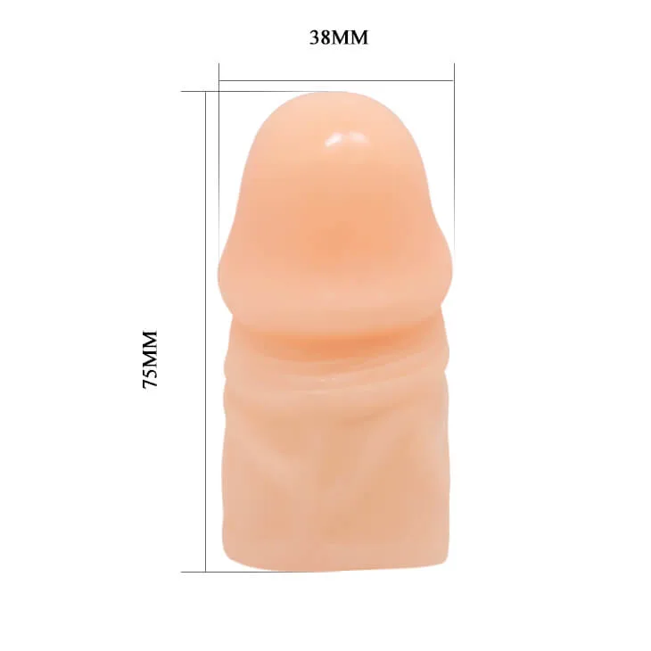 DC14N Male Penis Sleeve Extension 4cm Enhance Pleasure — DC14N Penis Sleeve – Extend Your Confidence and Pleasure by