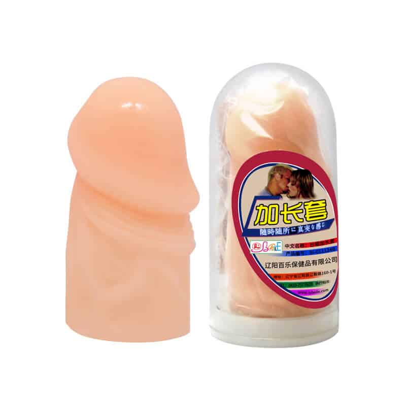 DC14N Male Penis Sleeve Extension 4cm Enhance Pleasure — Easy to Use & Maintain