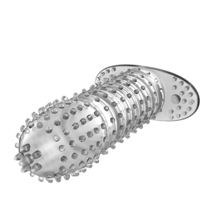 DC14G Extra Spiked Ribbed Condom Female Perfect Stimulation — Click and buy now to experience this sensational product