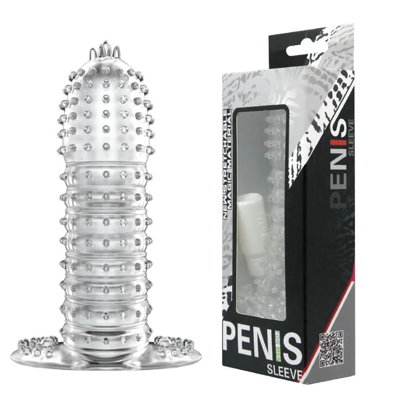 DC14G Extra Spiked Ribbed Condom Female Perfect Stimulation — Powerful Benefits for Intimate Moments